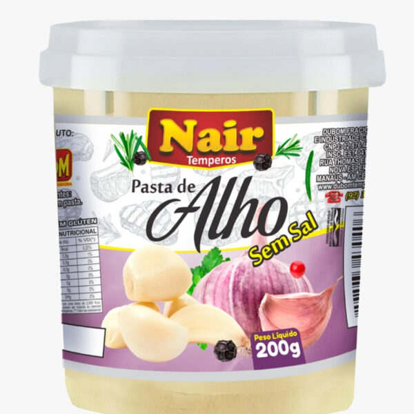 Tempero Pasta de Alho 200g